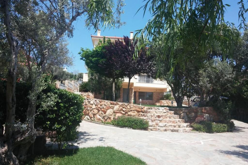 Seaside Villa Andronikos Amarynthos Exterior photo